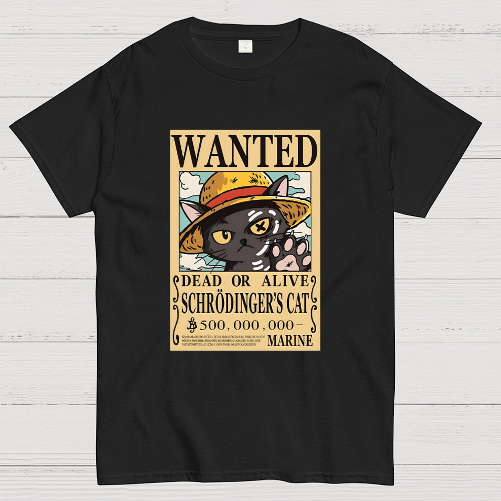 Schrödinger cat pirate  T-Shirt