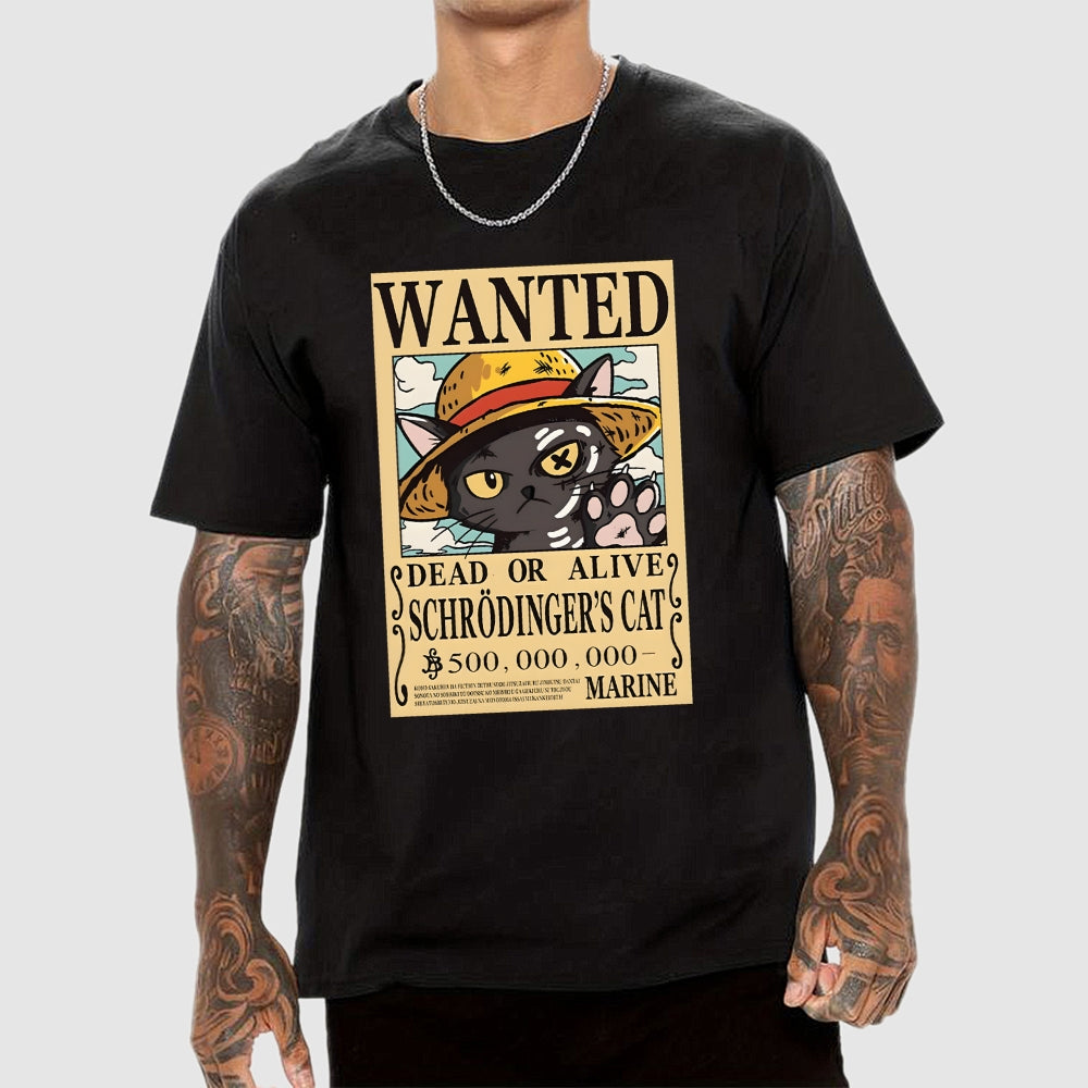 Schrödinger cat pirate  T-Shirt