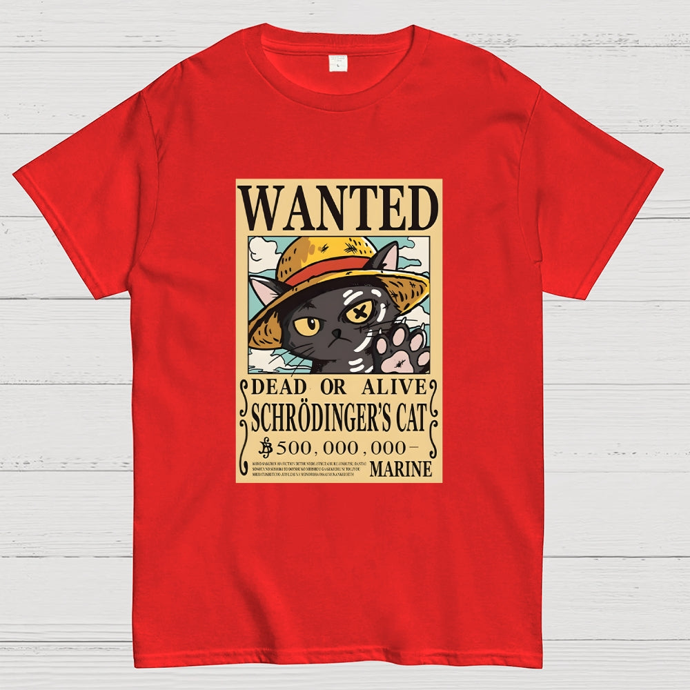 Schrödinger cat pirate  T-Shirt