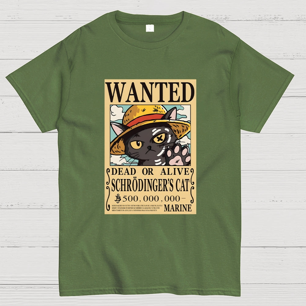 Schrödinger cat pirate  T-Shirt