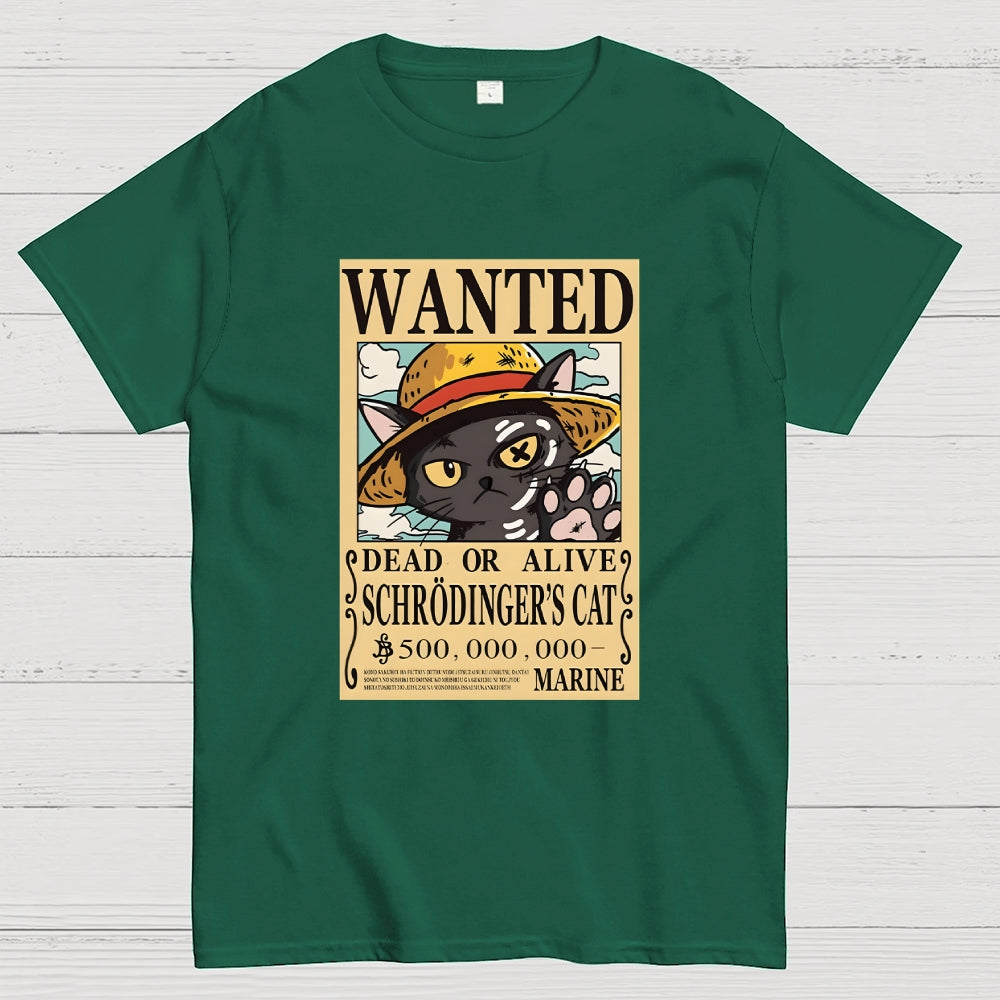 Schrödinger cat pirate  T-Shirt