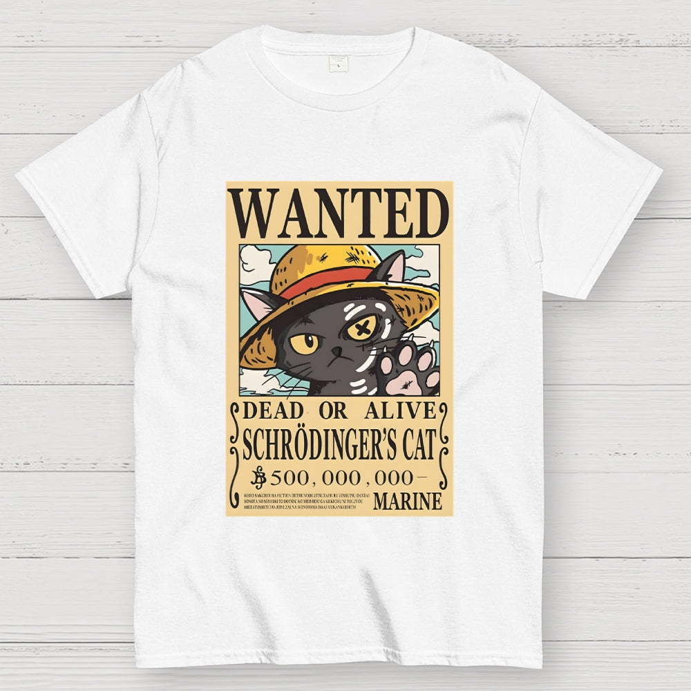 Schrödinger cat pirate  T-Shirt