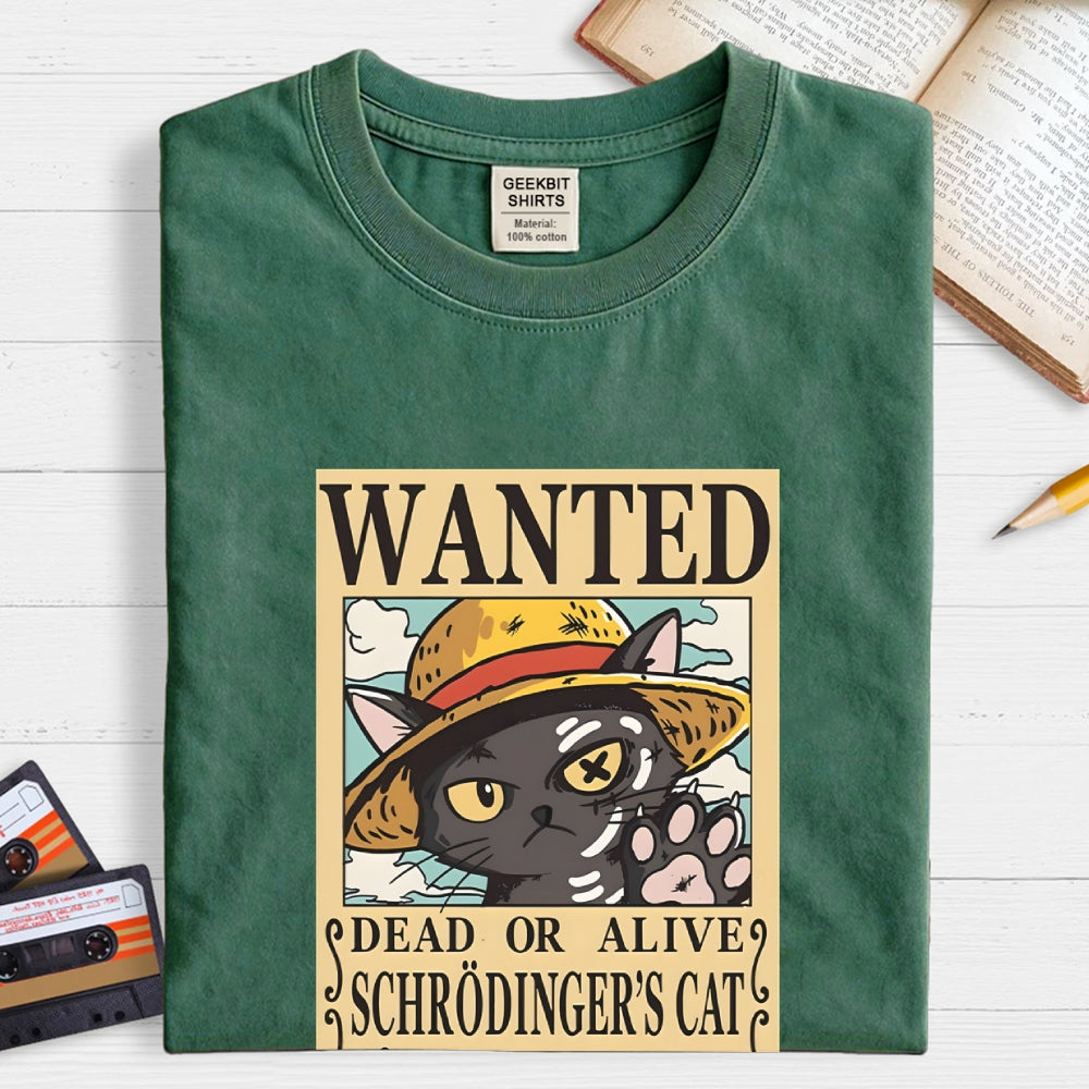 Schrödinger cat pirate  T-Shirt