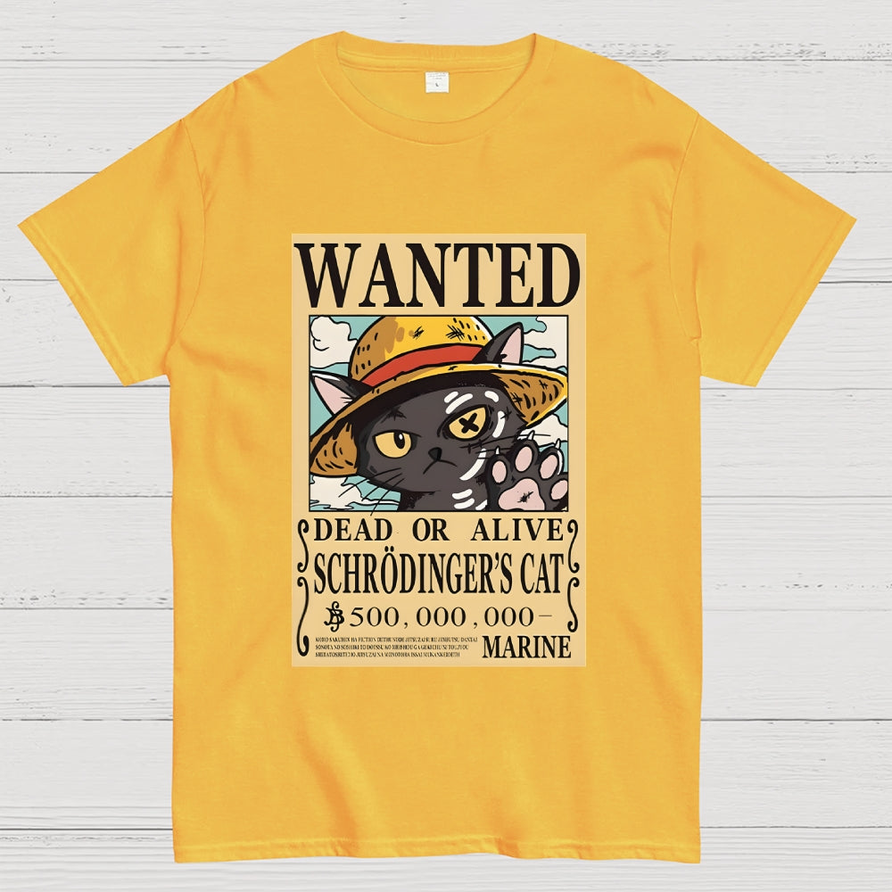 Schrödinger cat pirate  T-Shirt