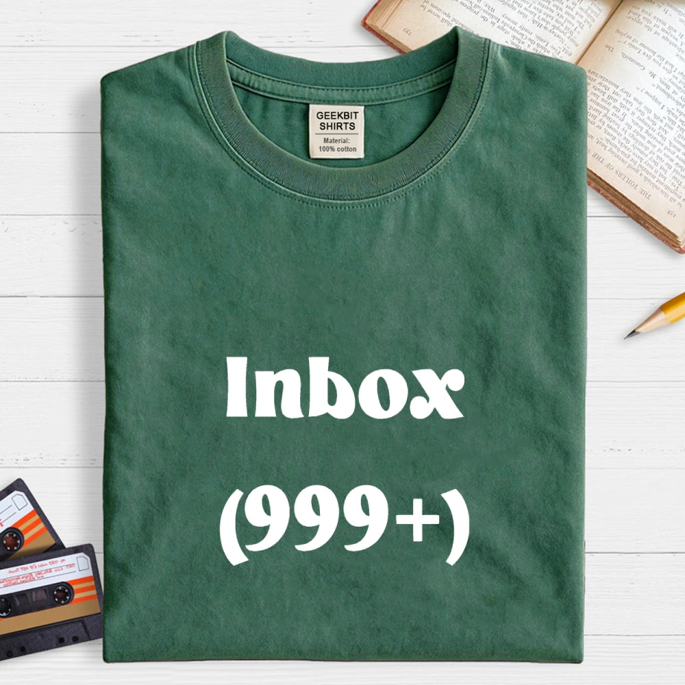 Inbox 999 Burnout  T-Shirt