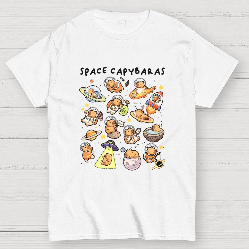 Space Capybaras  T-Shirt