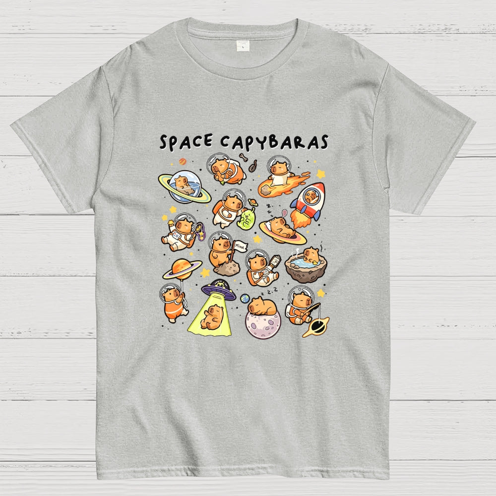 Space Capybaras  T-Shirt