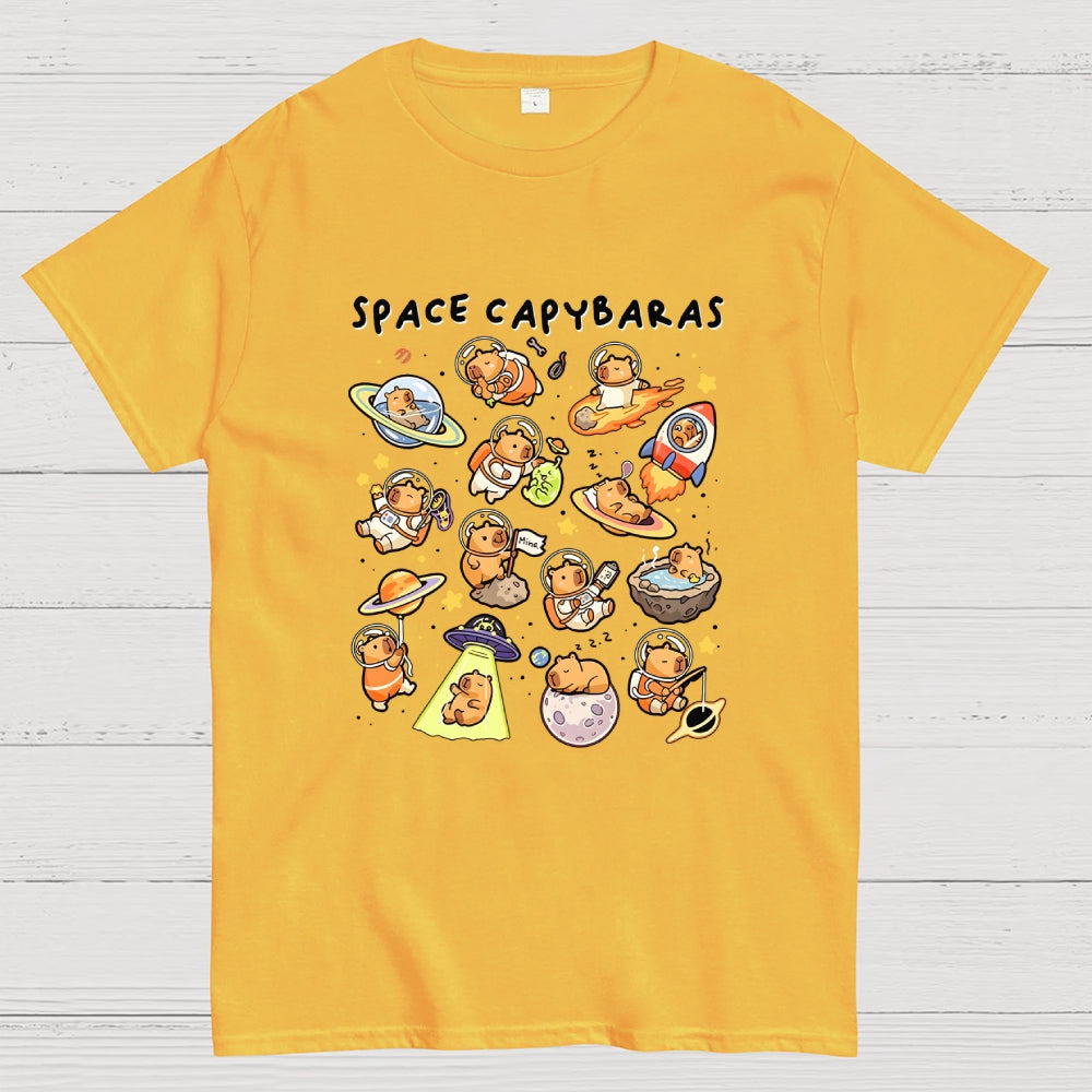 Space Capybaras  T-Shirt