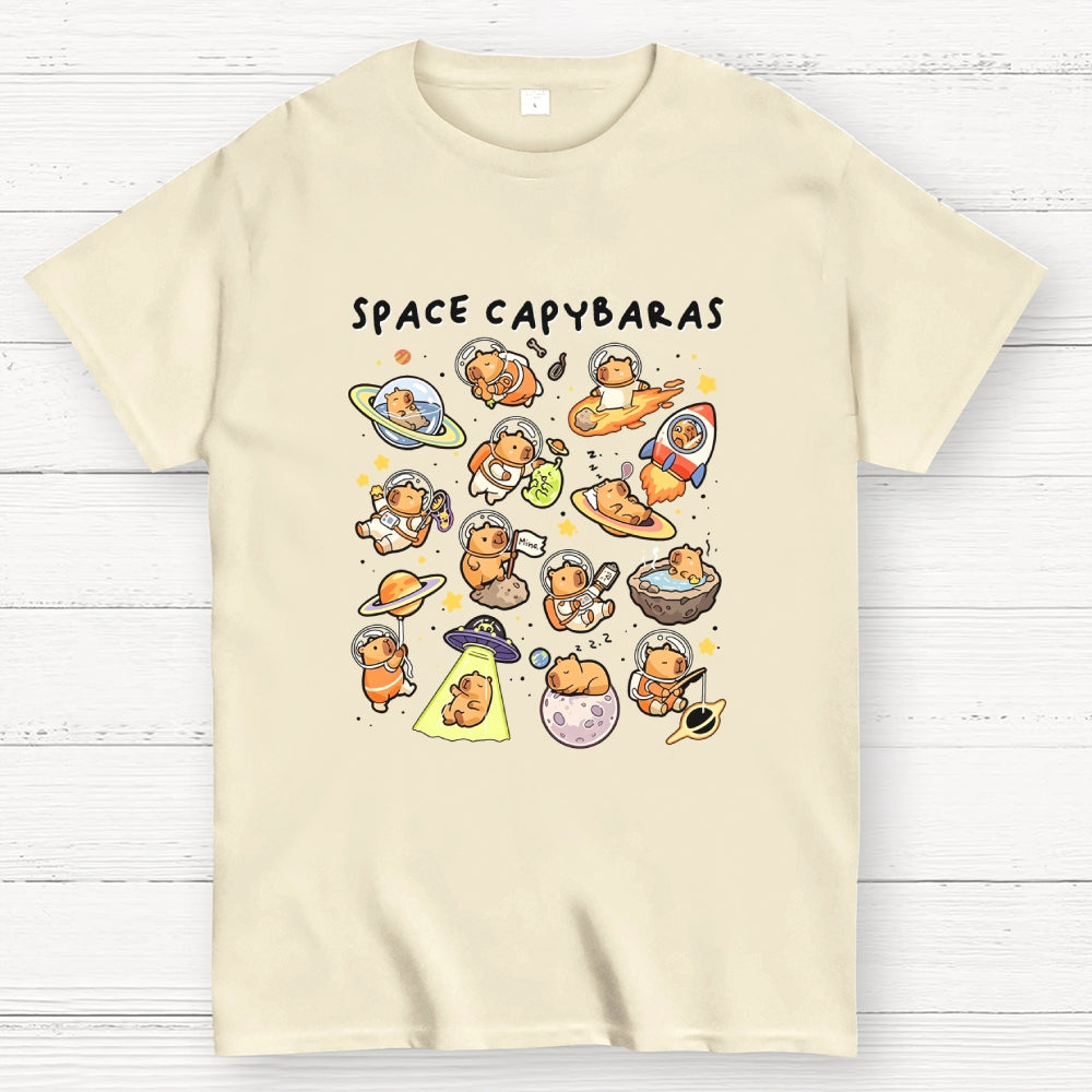 Space Capybaras  T-Shirt