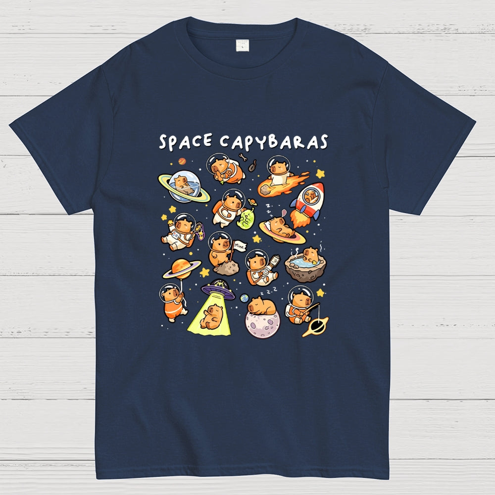 Space Capybaras  T-Shirt