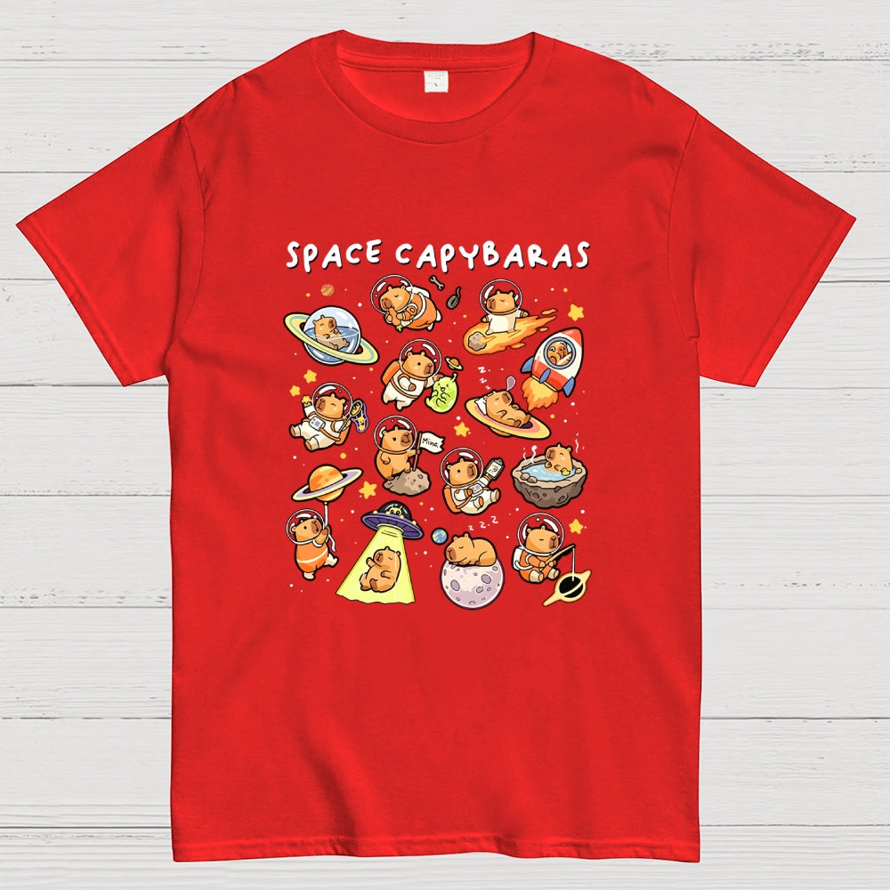 Space Capybaras  T-Shirt