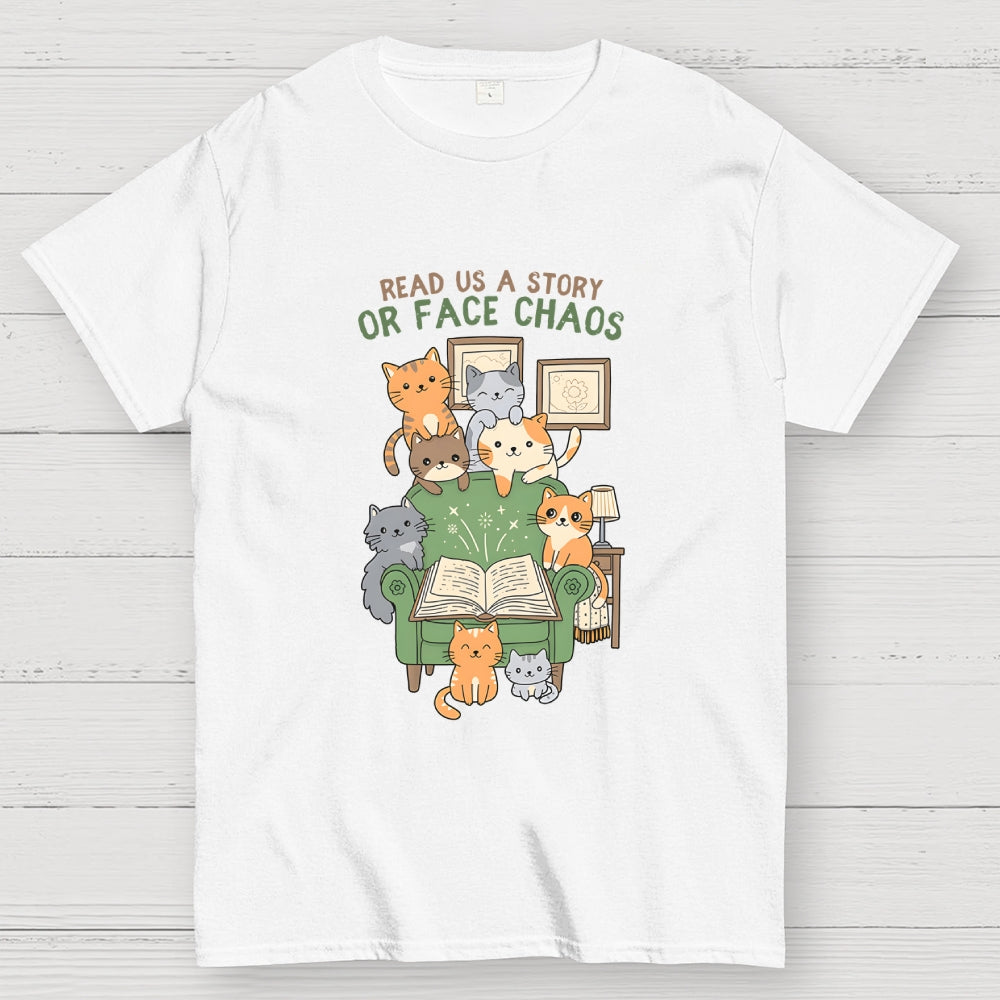 Read Us a Story  T-Shirt