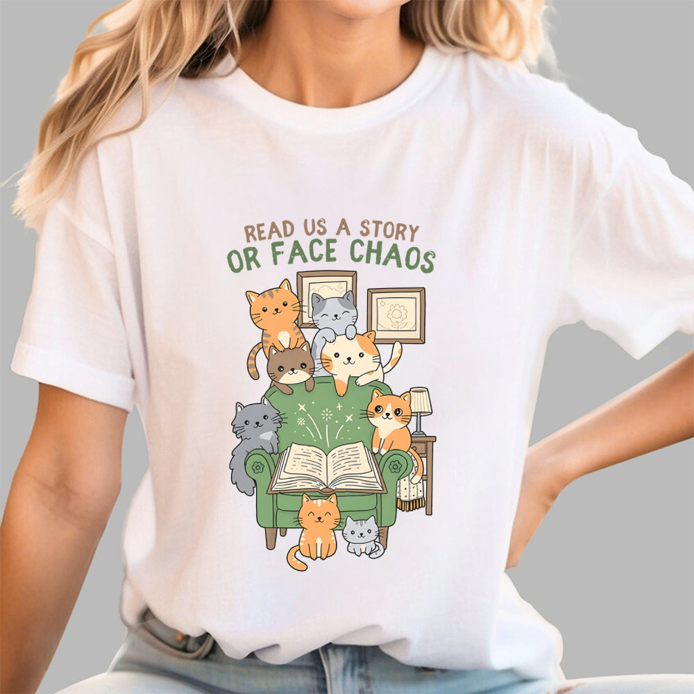 Read Us a Story  T-Shirt
