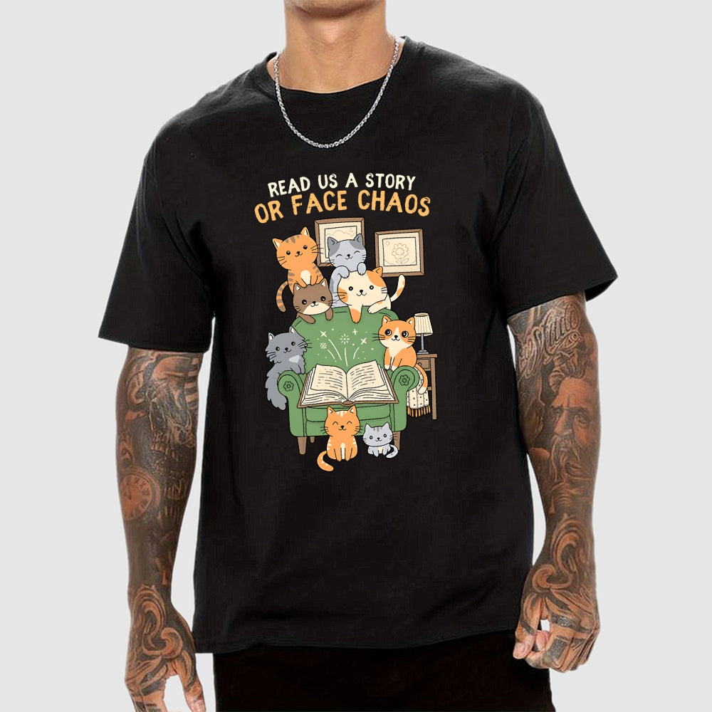 Read Us a Story  T-Shirt