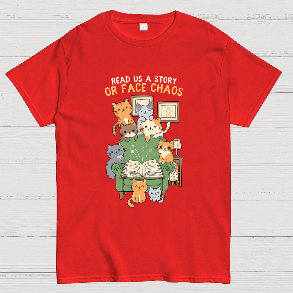 Read Us a Story  T-Shirt