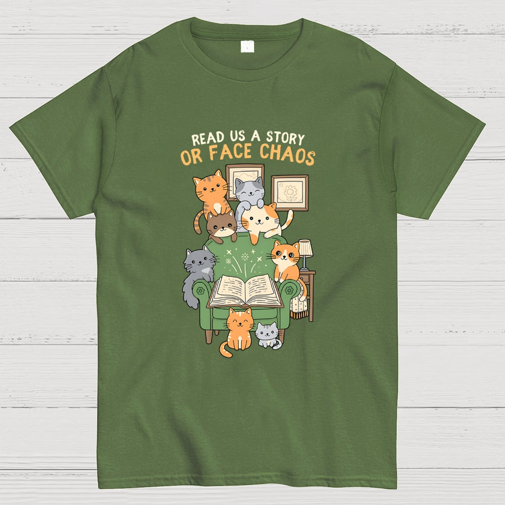 Read Us a Story  T-Shirt