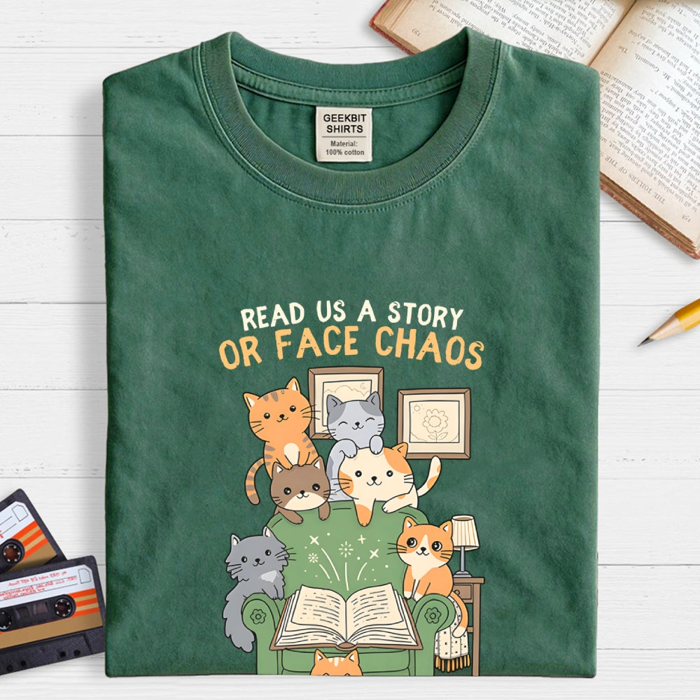 Read Us a Story  T-Shirt
