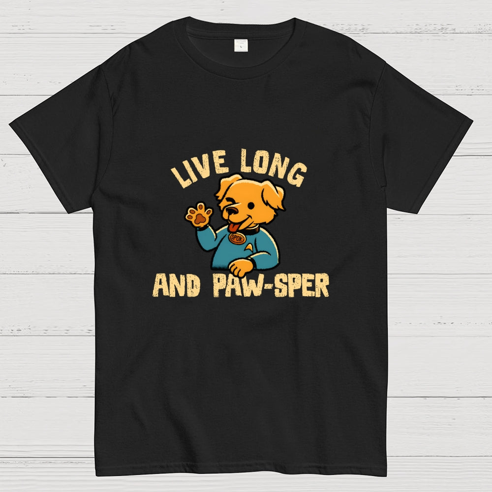 Live Long And Paw-Sper  T-Shirt