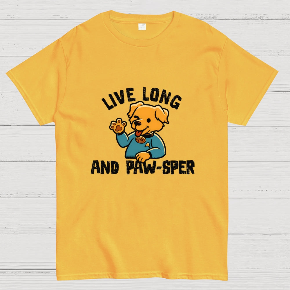 Live Long And Paw-Sper  T-Shirt