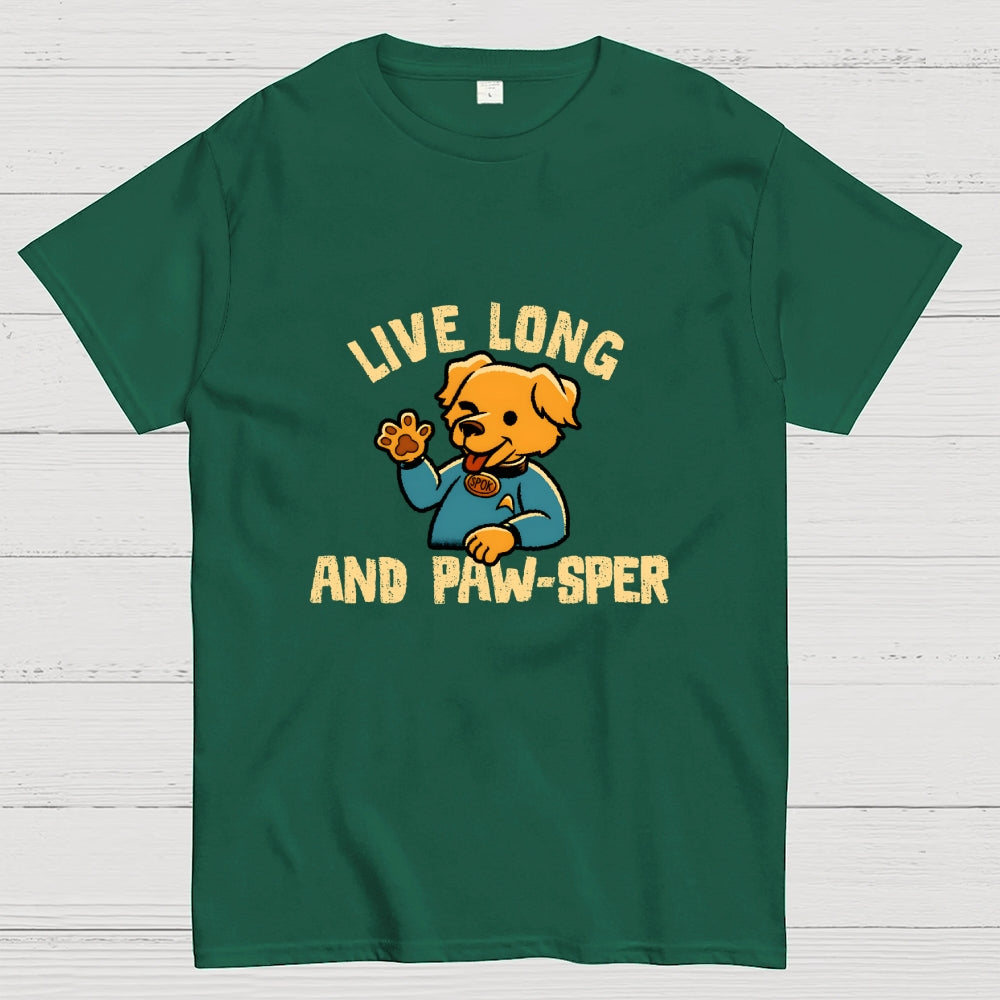Live Long And Paw-Sper  T-Shirt