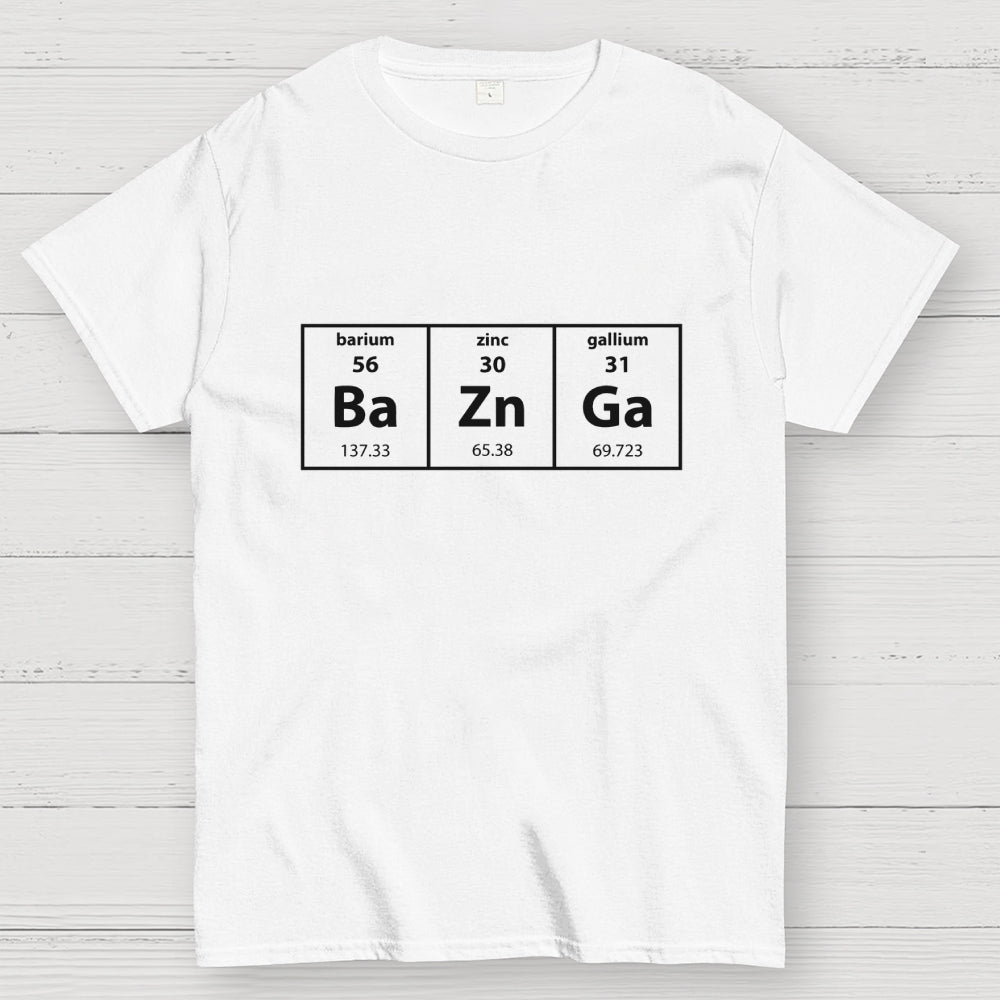 Baznga Periodic Table  T-Shirt