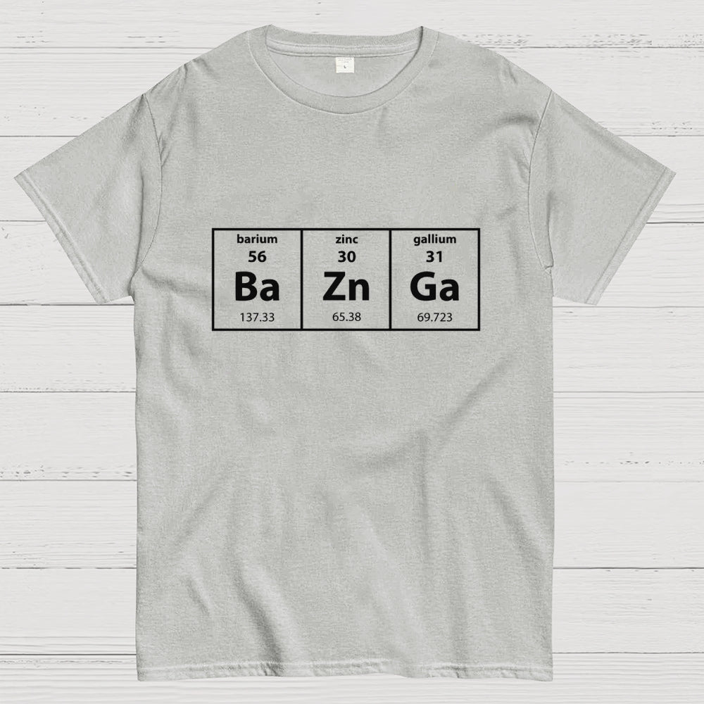 Baznga Periodic Table  T-Shirt