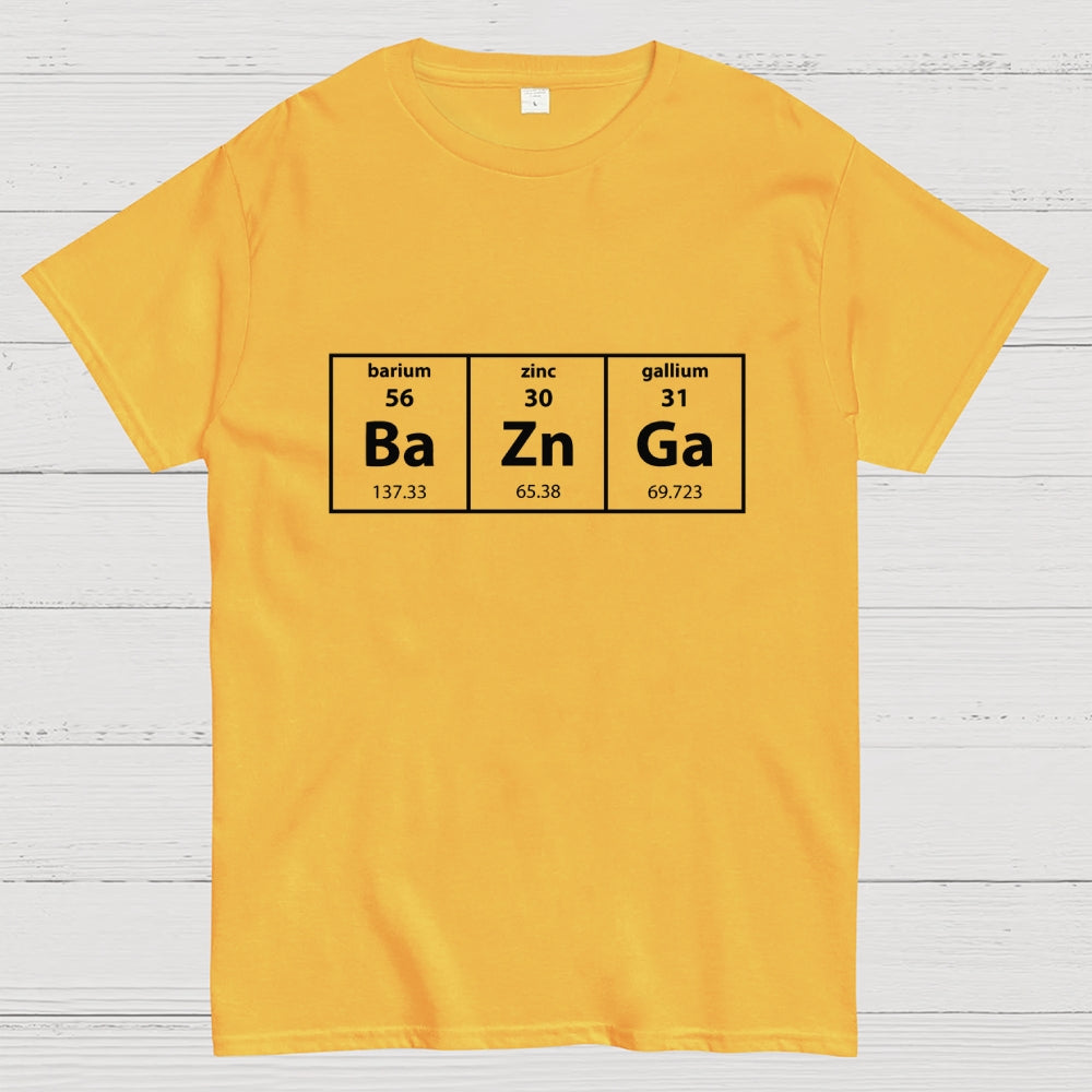 Baznga Periodic Table  T-Shirt