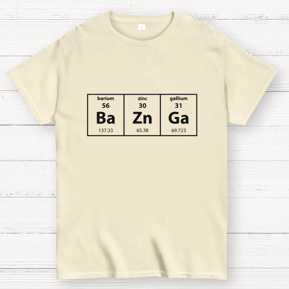 Baznga Periodic Table  T-Shirt