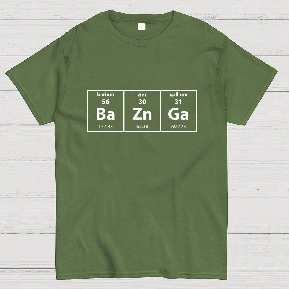 Baznga Periodic Table  T-Shirt