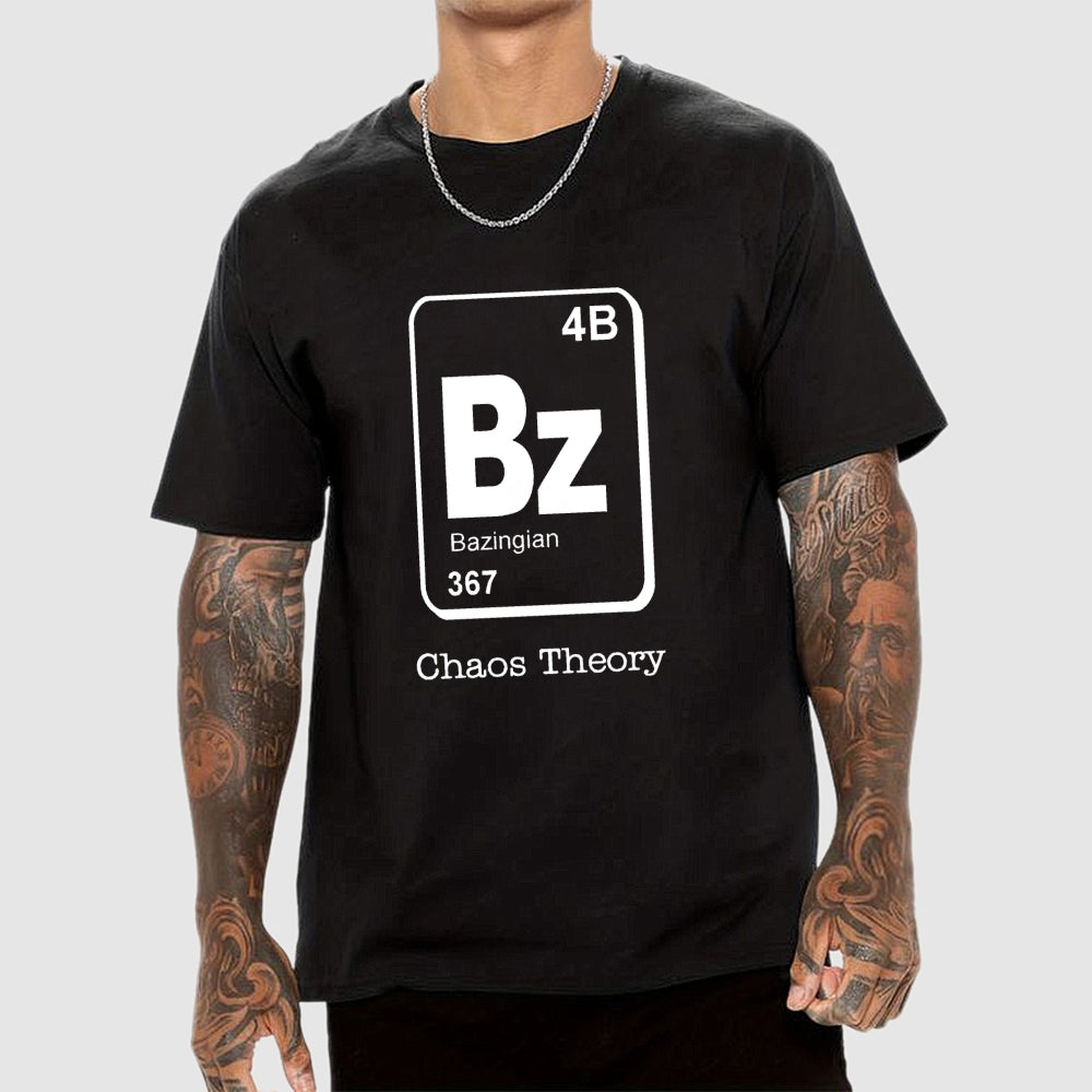 Bazinga Chaos Theory  T-Shirt