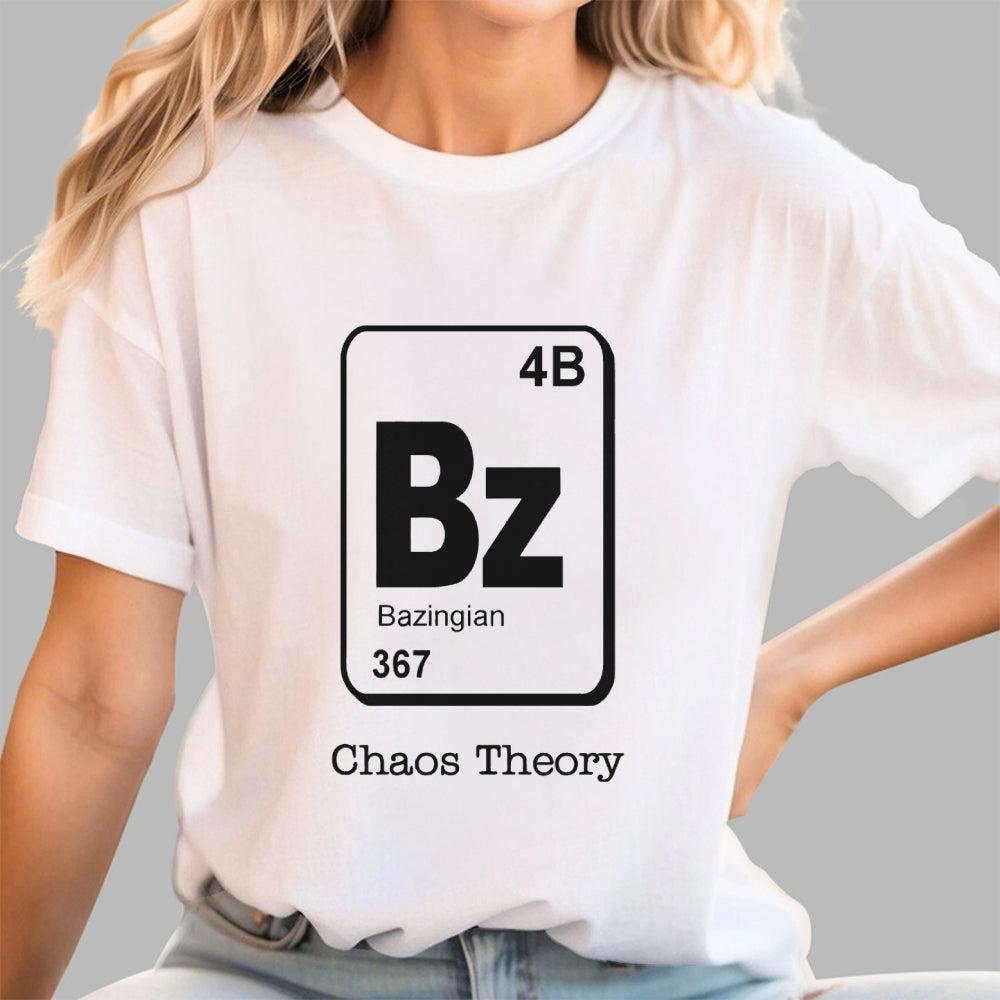 Bazinga Chaos Theory  T-Shirt