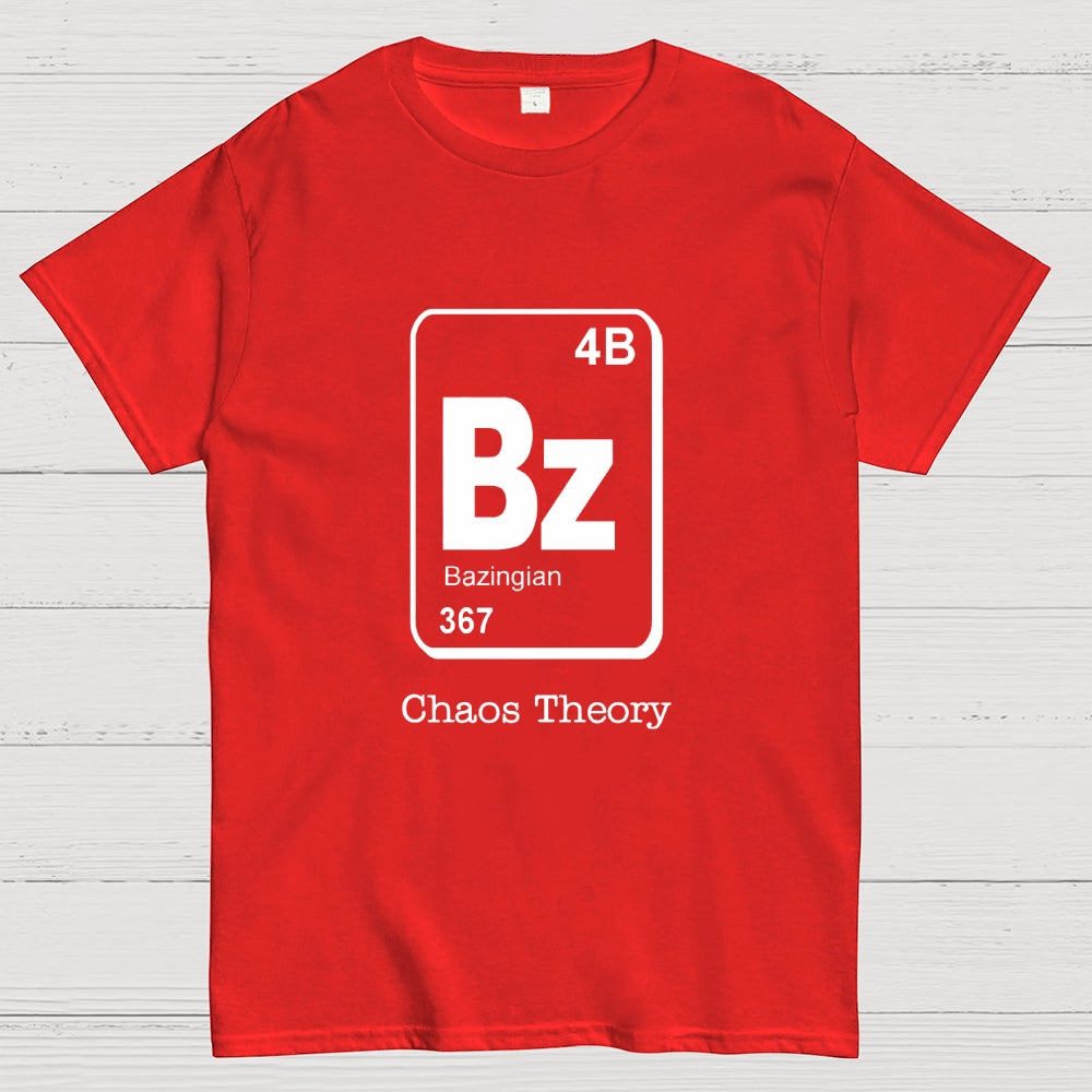 Bazinga Chaos Theory  T-Shirt