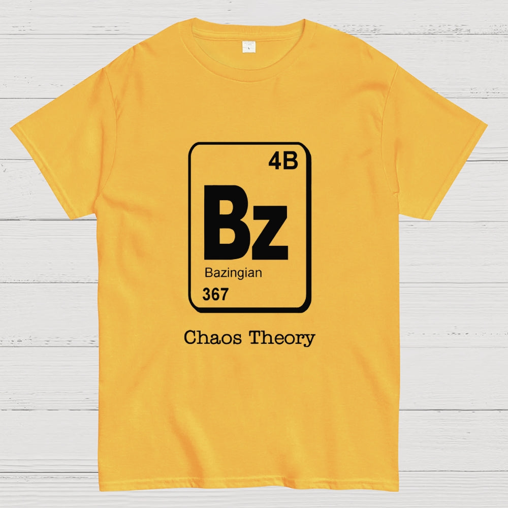 Bazinga Chaos Theory  T-Shirt