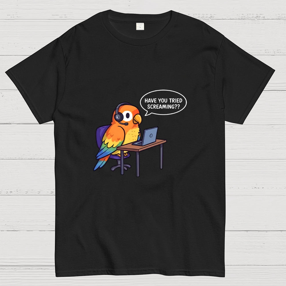 Funny Bird Call Center Agent  T-Shirt