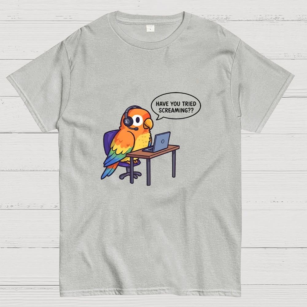 Funny Bird Call Center Agent  T-Shirt