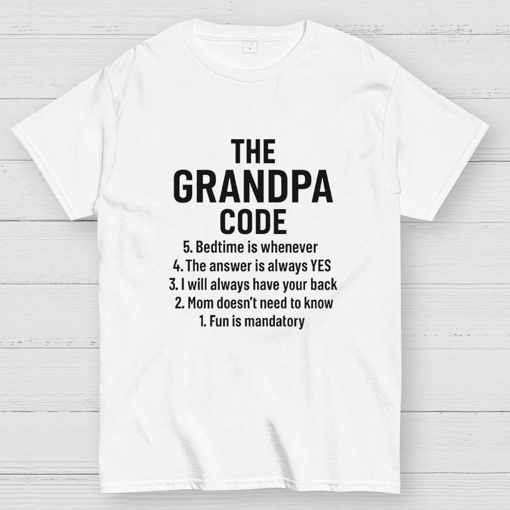 Grandpa Code father‘s day  T-Shirt