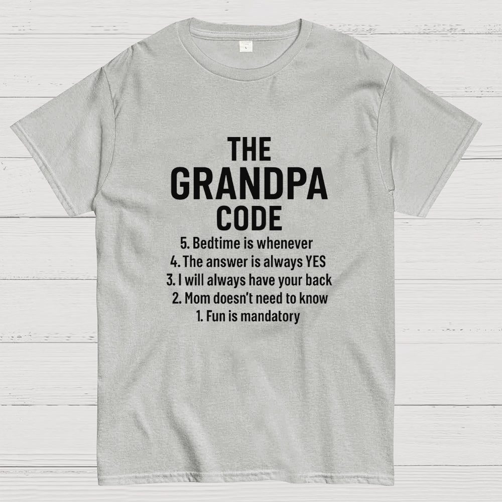 Grandpa Code father‘s day  T-Shirt