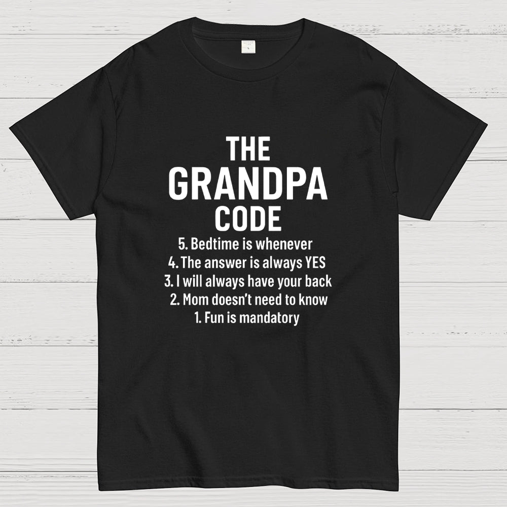 Grandpa Code father‘s day  T-Shirt