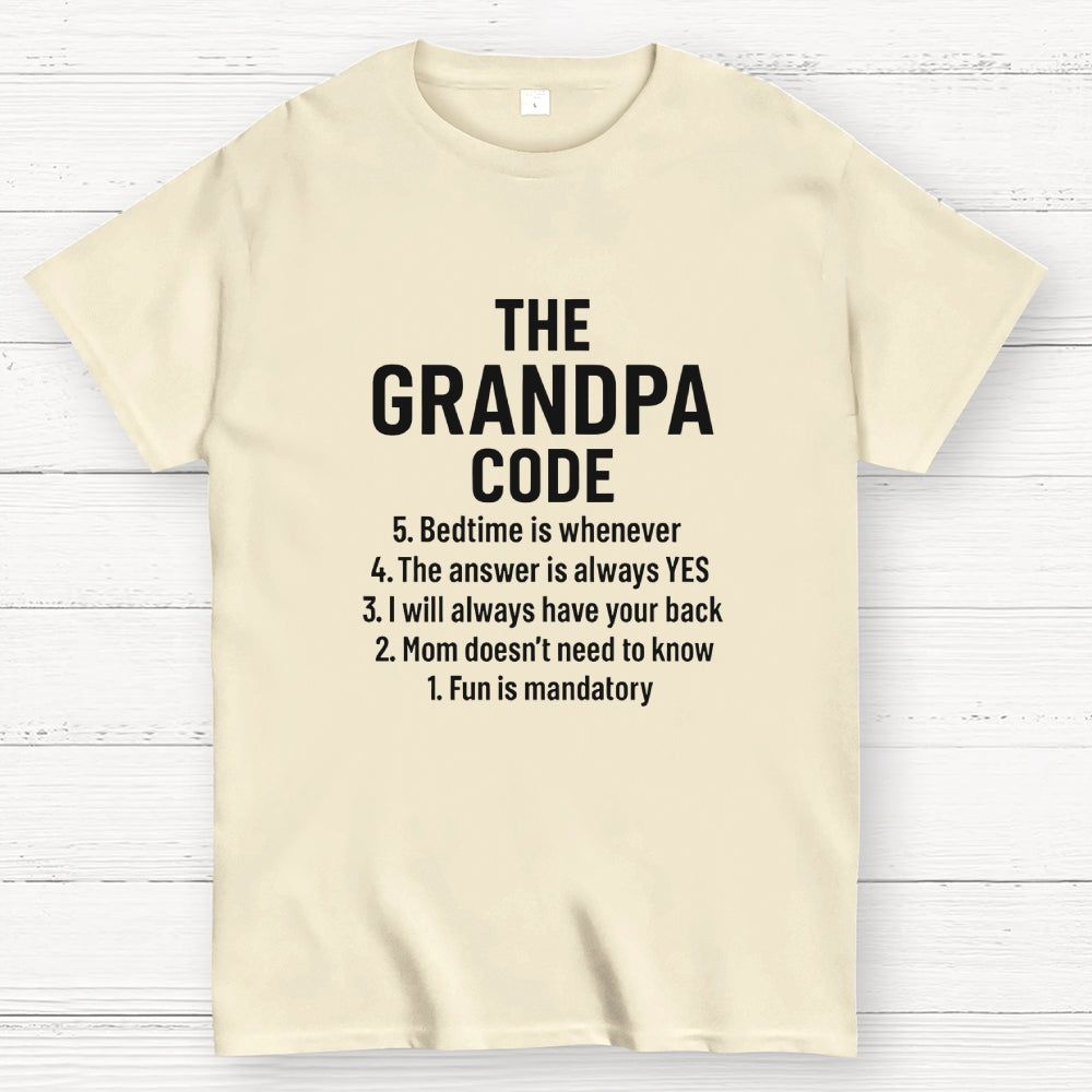 Grandpa Code father‘s day  T-Shirt