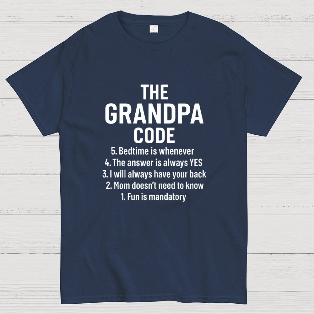 Grandpa Code father‘s day  T-Shirt