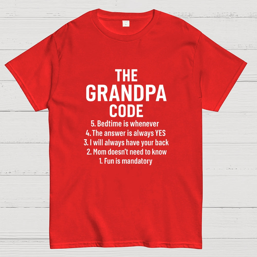 Grandpa Code father‘s day  T-Shirt