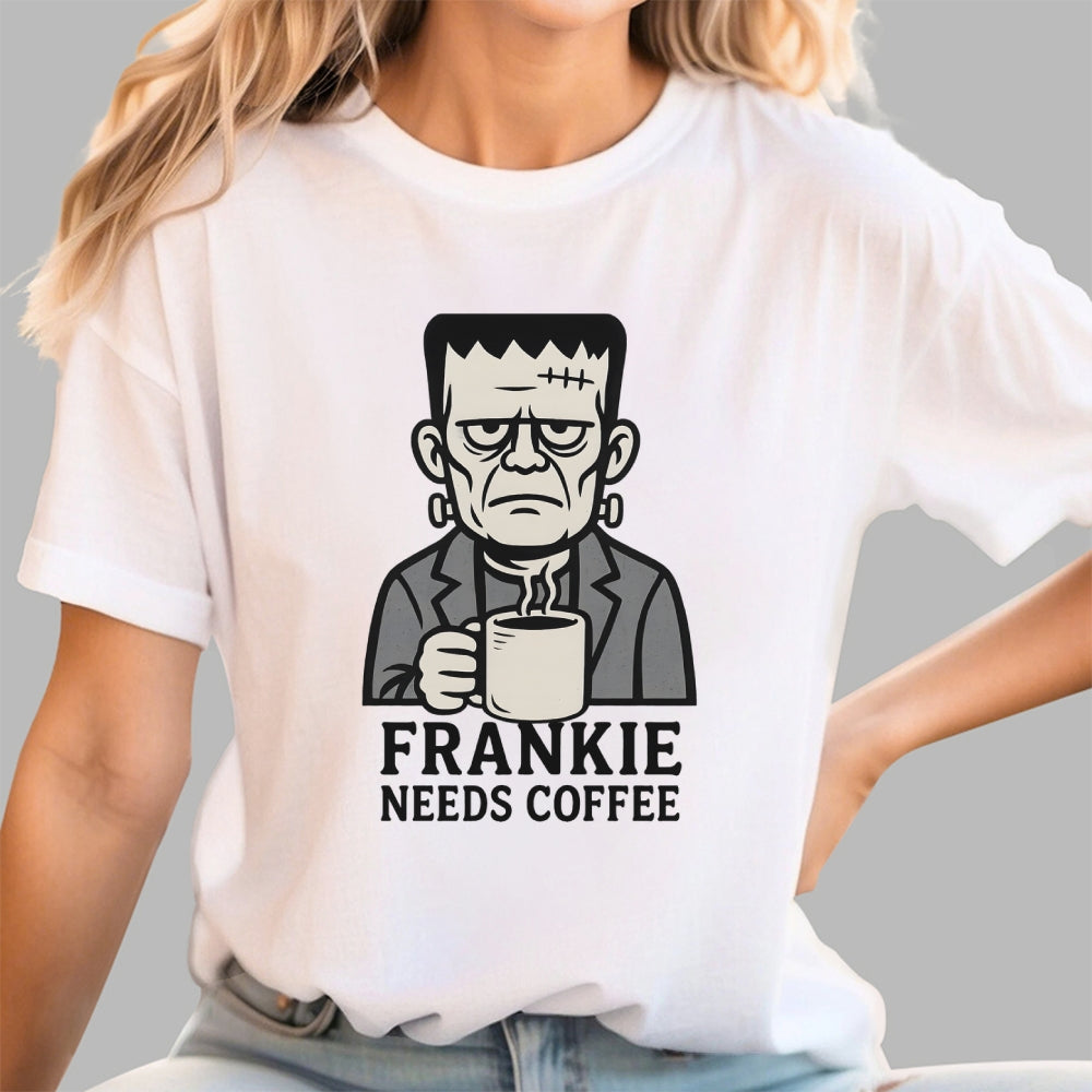 Frankie needs coffee  T-Shirt