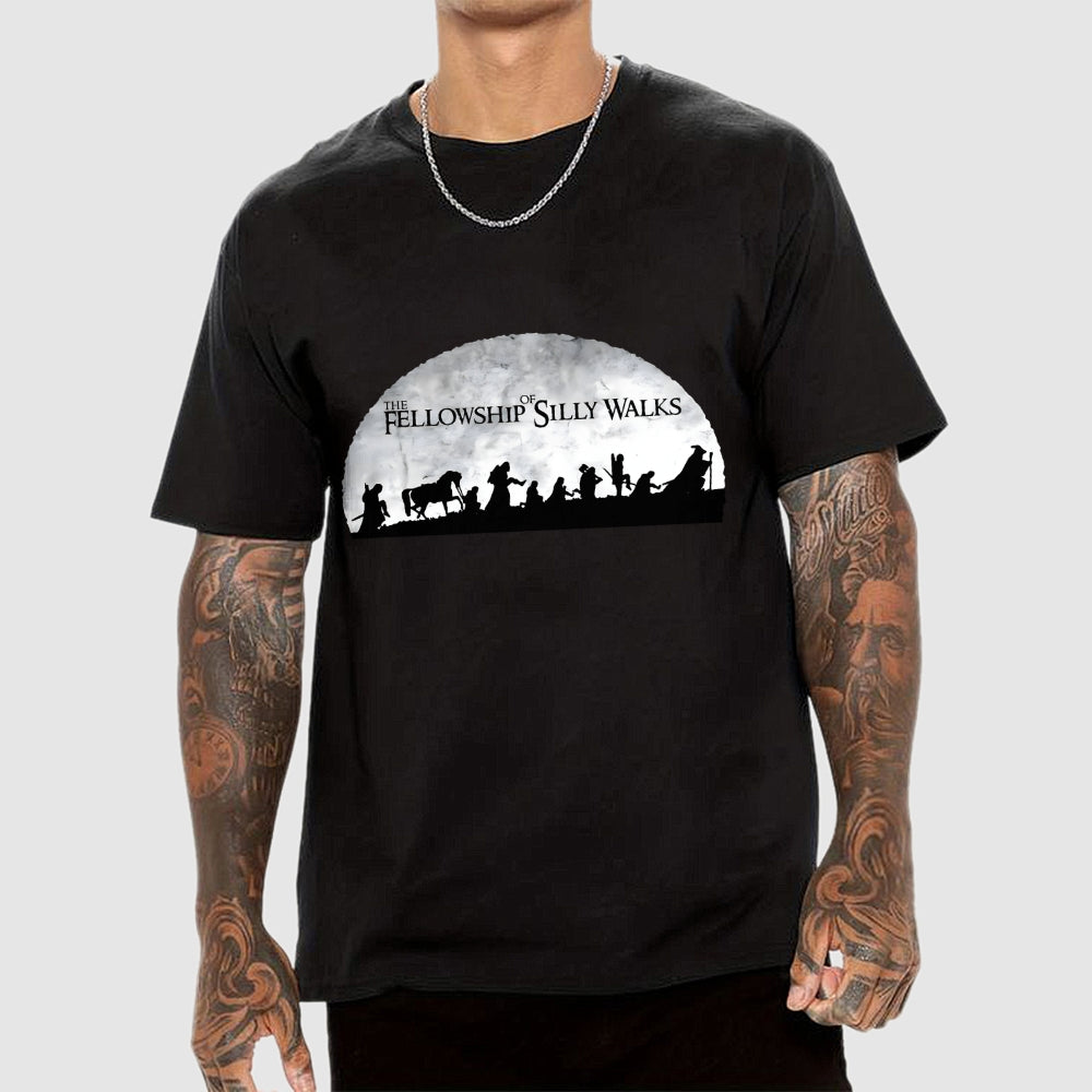 Fellowship of Silly Walks  T-Shirt