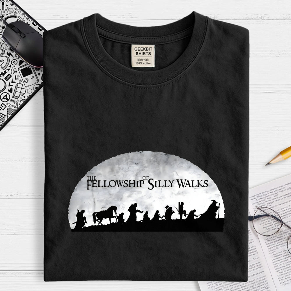 Fellowship of Silly Walks  T-Shirt