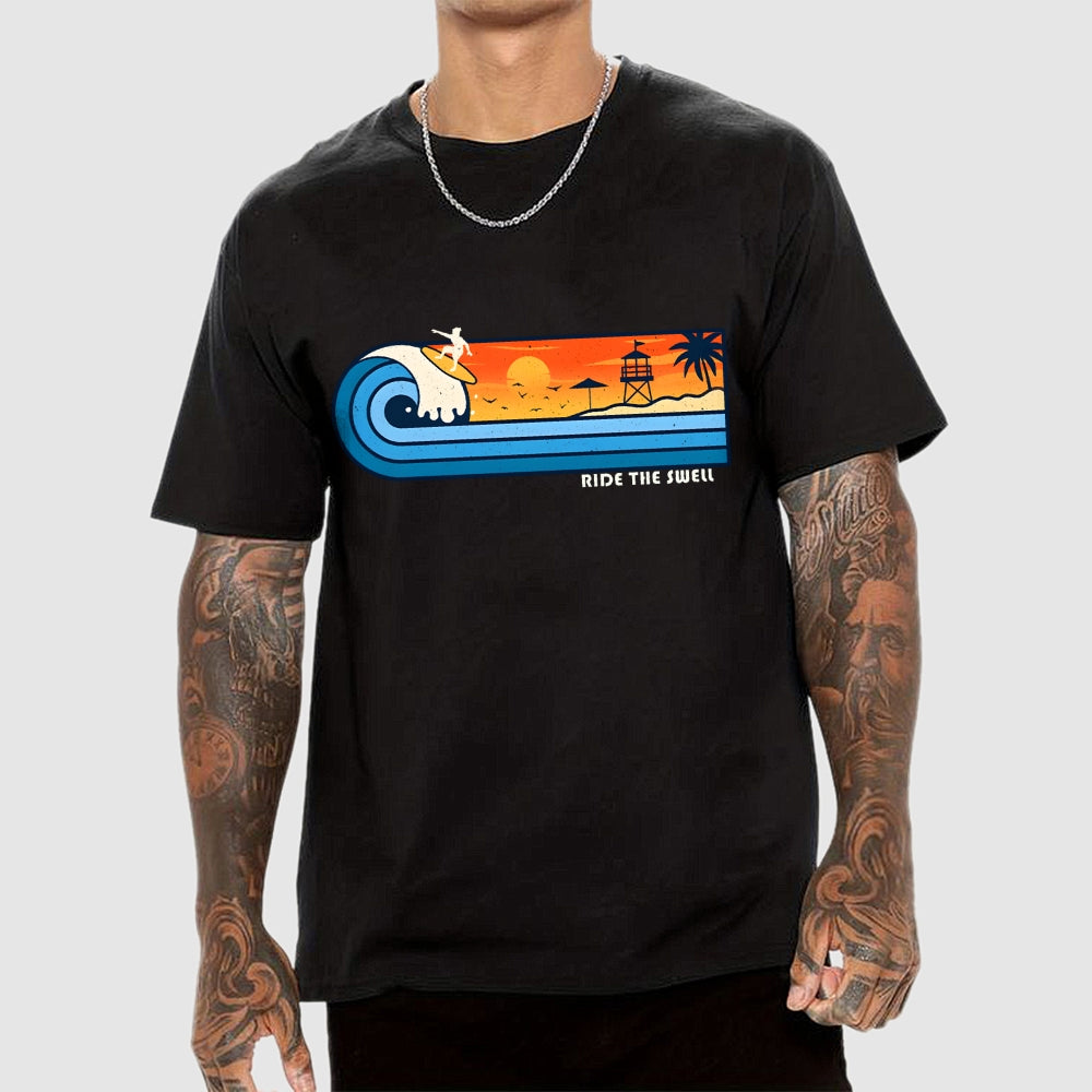 Ride the swell  T-Shirt