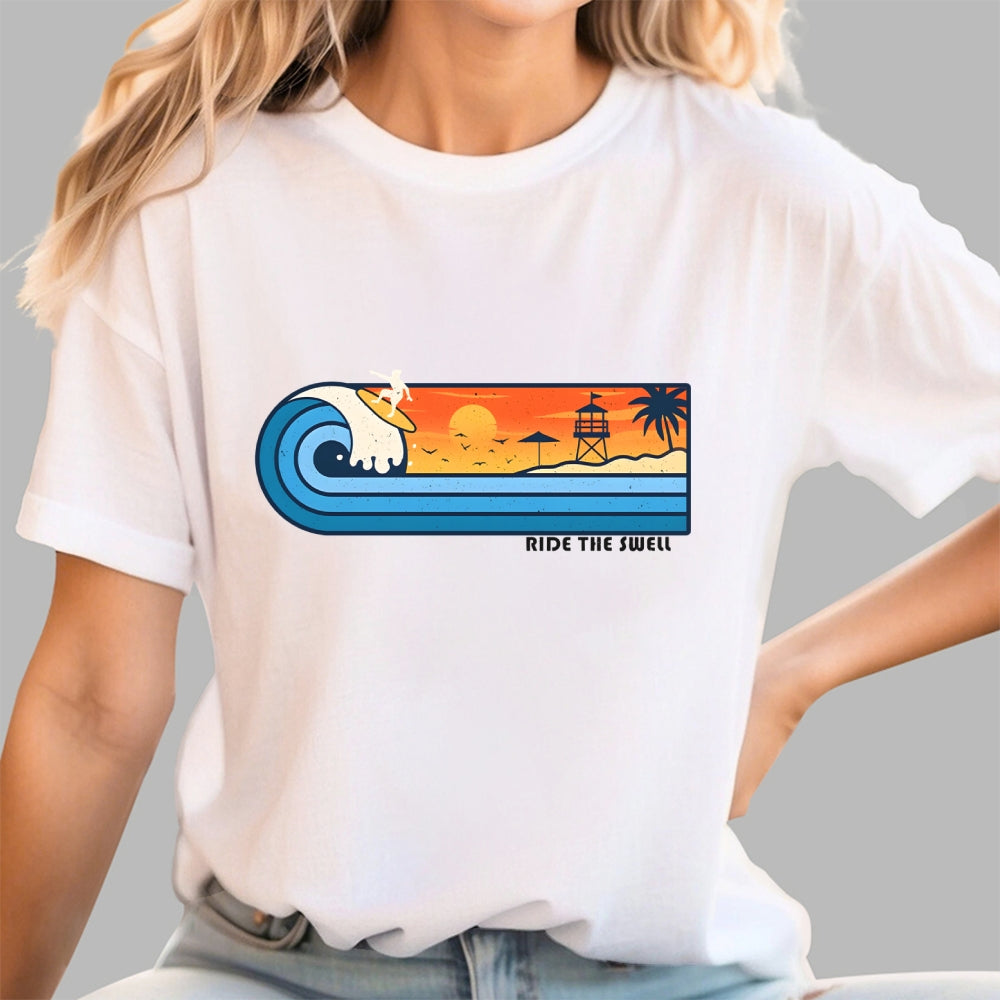 Ride the swell  T-Shirt