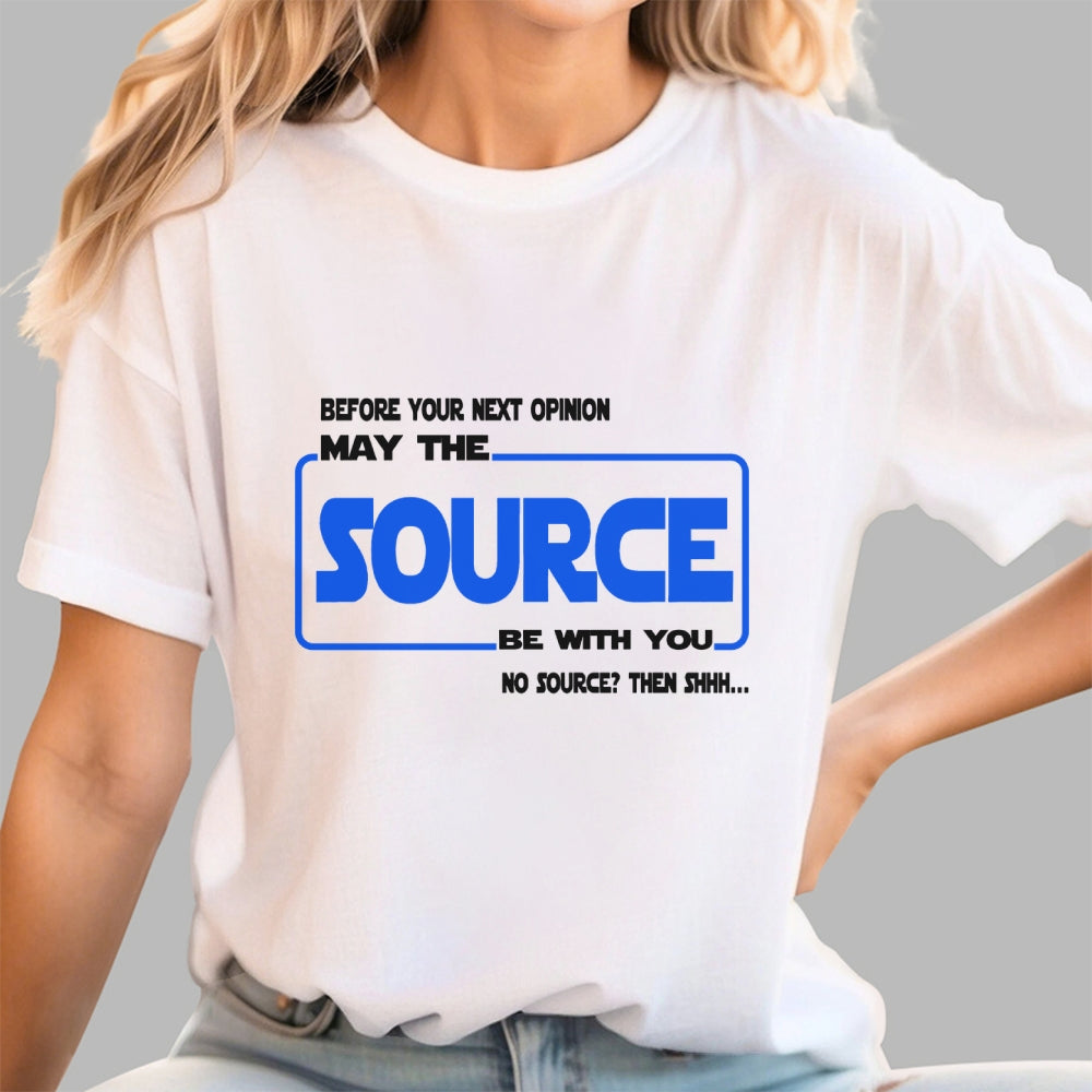 May the source be with you  T-Shirt