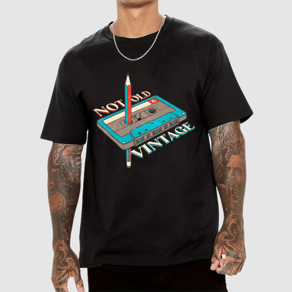 I'm Not Old I'm Classic Cassete  T-Shirt