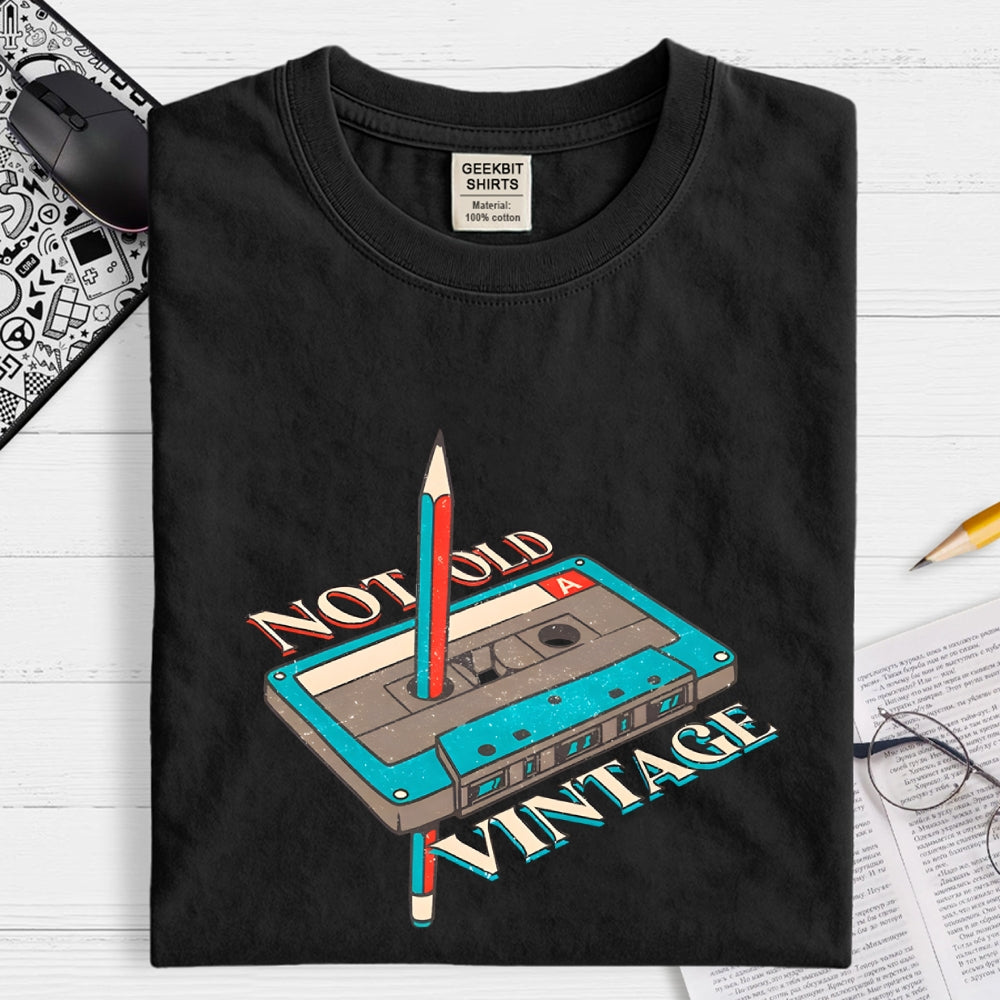 I'm Not Old I'm Classic Cassete  T-Shirt