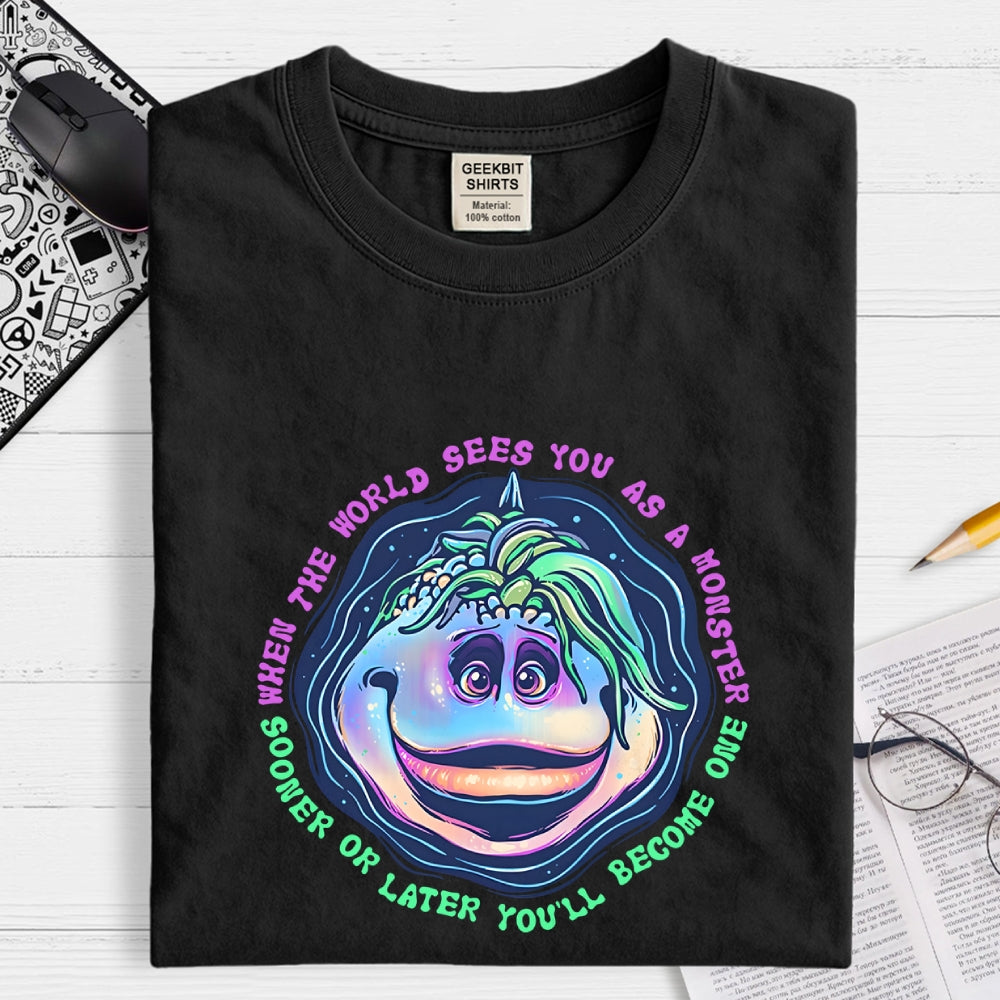Becoming a Monster  T-Shirt